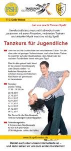 Schüler / Studenten aufgepasst – Tanzkurs Gesellschaftstanz startet am 20.10.2017