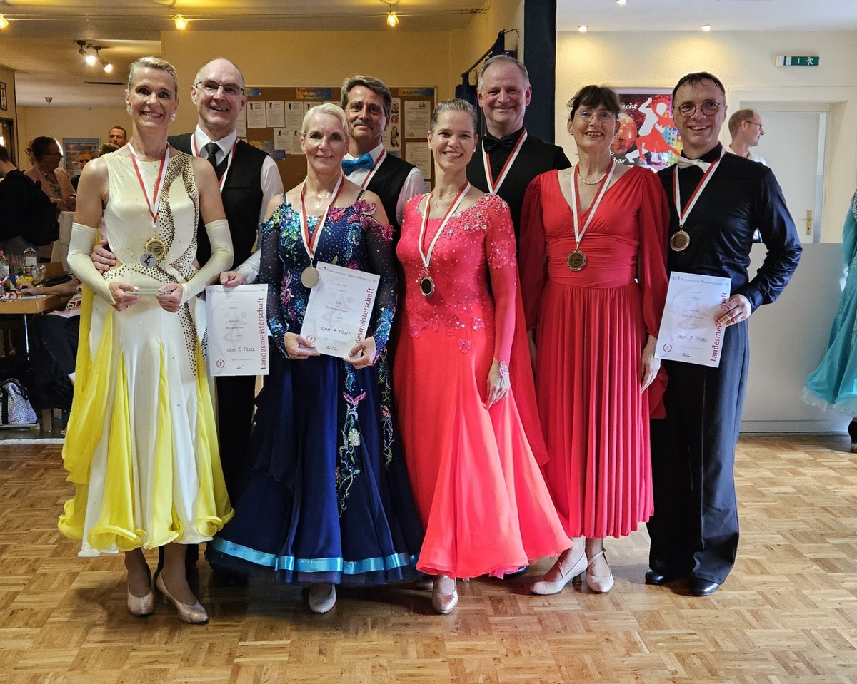 TURNIERERGEBNISSE: Karsten Wehde & Astrid Wehde Landesmeister in der Masters III C Standard