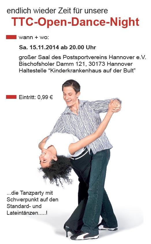 Tanzparty am 15.11.2014