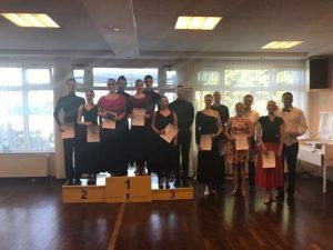 Gelb-Weisse Nachwuchspaare erfolgreich beim Breitensportturnier am 6. August 2017