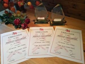 Gelb-Weisse erfolgreich beim 12. Lübecker Tanzsportwochenende