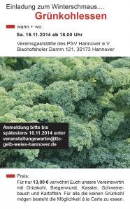 am 15.11.2014, für Mitglieder