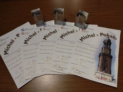GELB-WEISS erfolgreich bei den 15. MICHEL-POKALEN 2023 in Glinde 