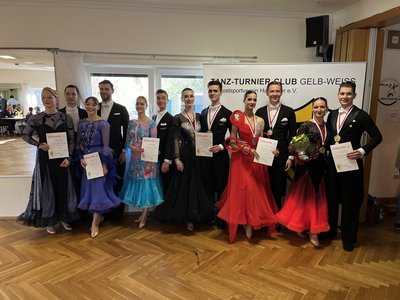 Tanzturnier: 36. TanzTreff am 22.03.2025 (INFOS & ERGEBNISSE ONLINE)