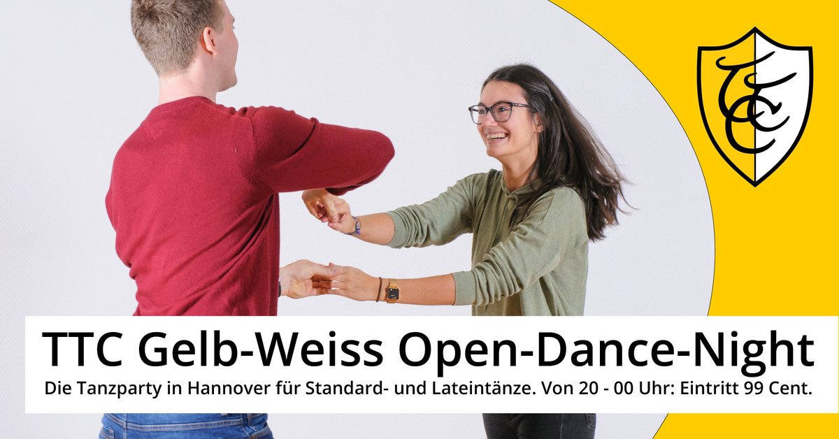 Tanzparty: TTC Open Dance Night am 25.11.2023