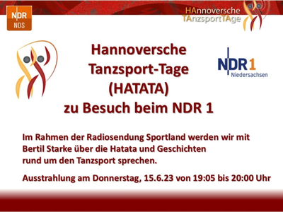 Tanzturnier: Hannoversche Tanzsporttage 2023 (HATATA)
